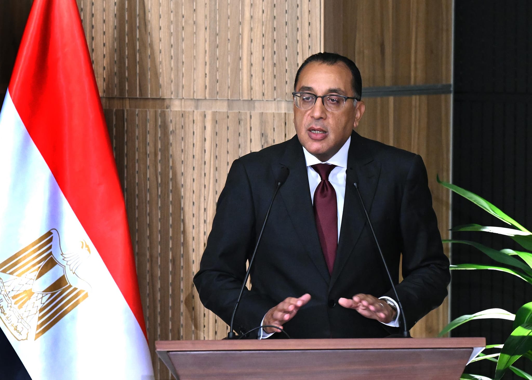 مؤتمر صحفي للدكتور مصطفى مدبولي رئيس مجلس الوزراء
