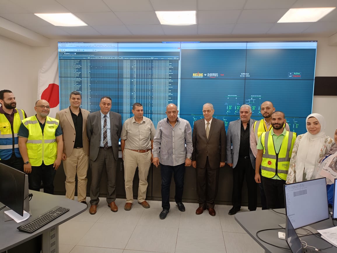 عصمت يتفقد محطة شمال القاهرة المركبة لتوليد الكهرباء