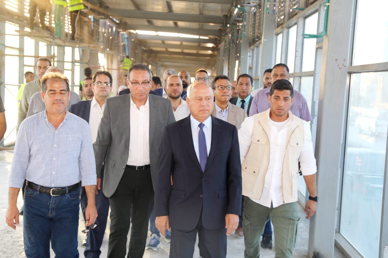 الوزير يتفقد متابعة أعمال مشروع تطوير الطريق الدائري