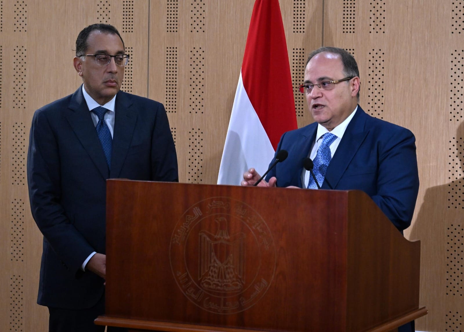 رئيس هيئة الدواء والدكتور مصطفى مدبولي
