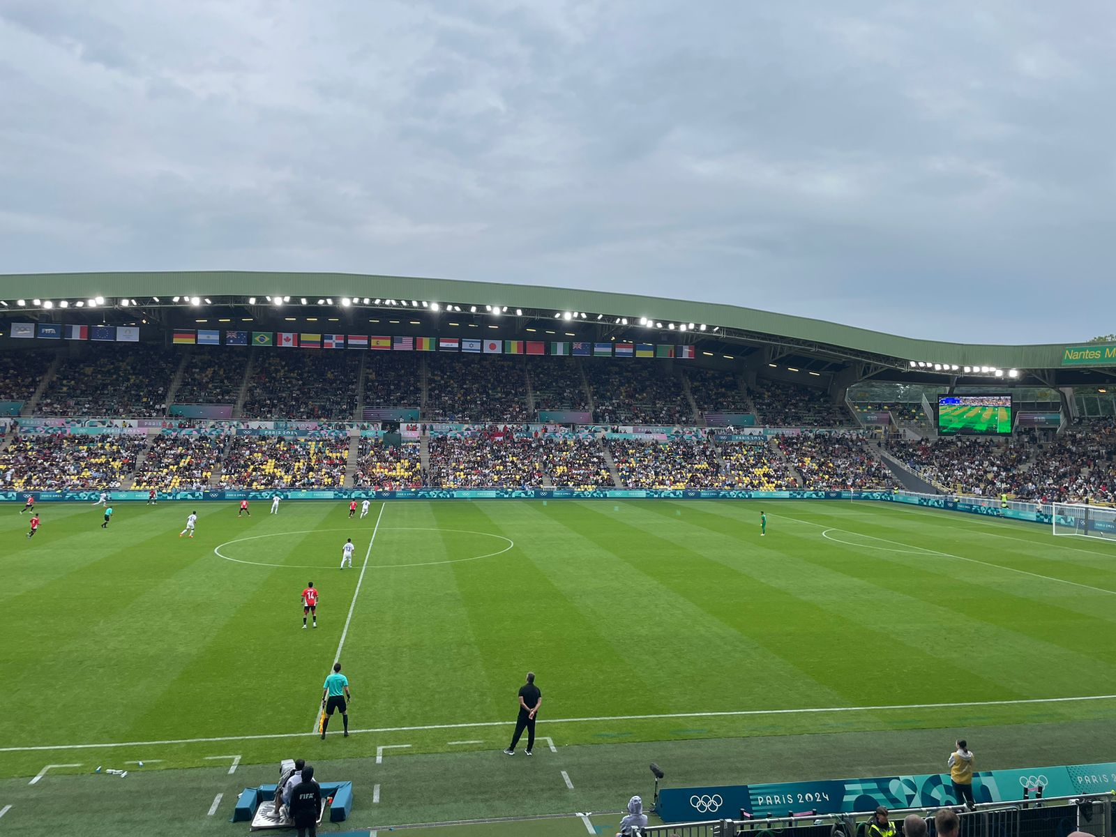 مباراة المنتخب الاولمبي لكرة القدم مع اوزبكستان