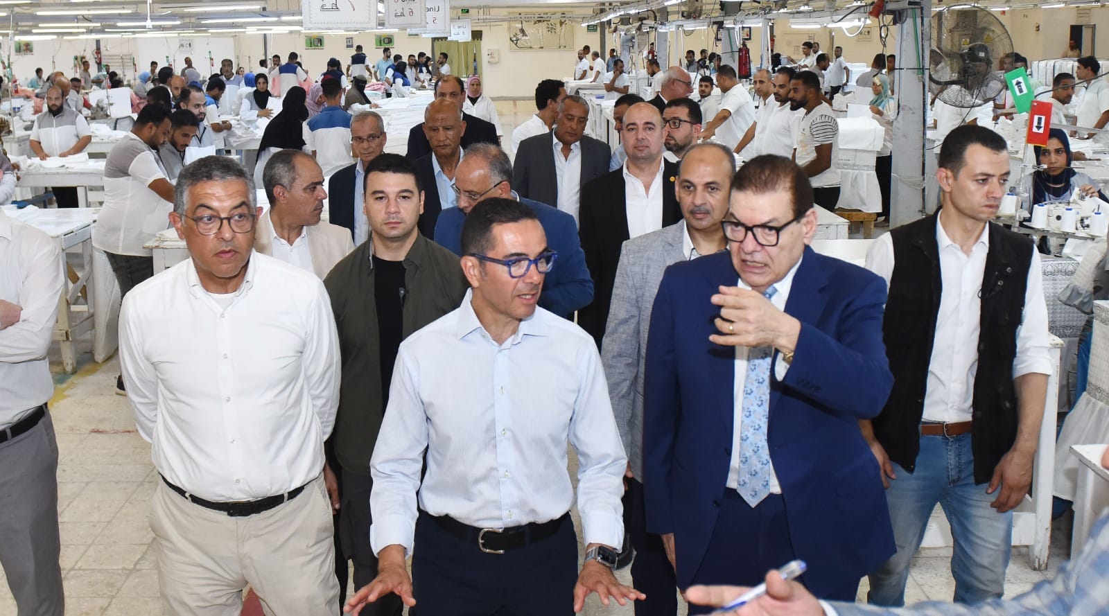 وزير الاستثمار يتفقد التوسعات صديقة البيئة بالمنطقة الحرة