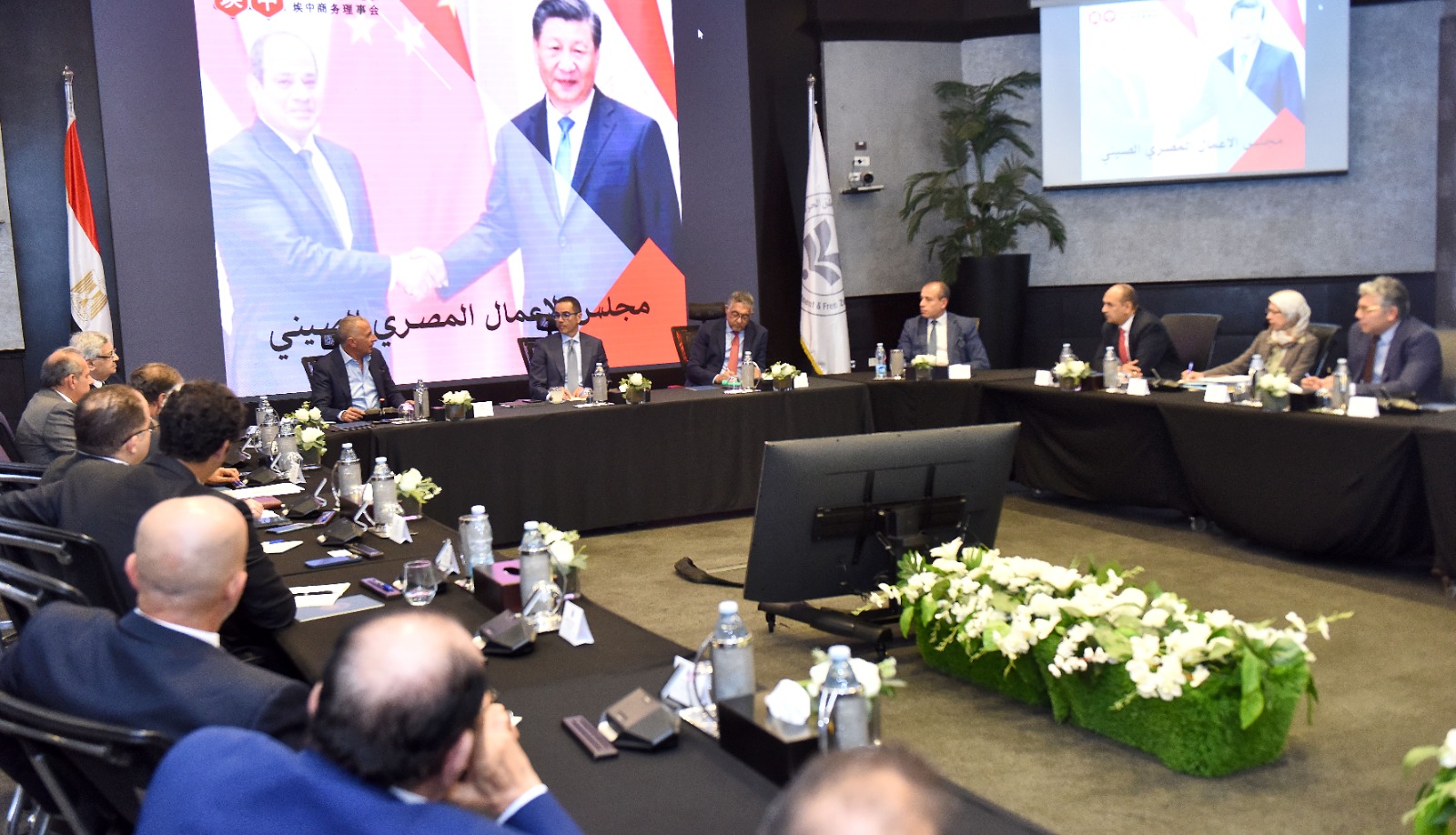 وزير الاستثمار بمجلس الأعمال المصري الصيني