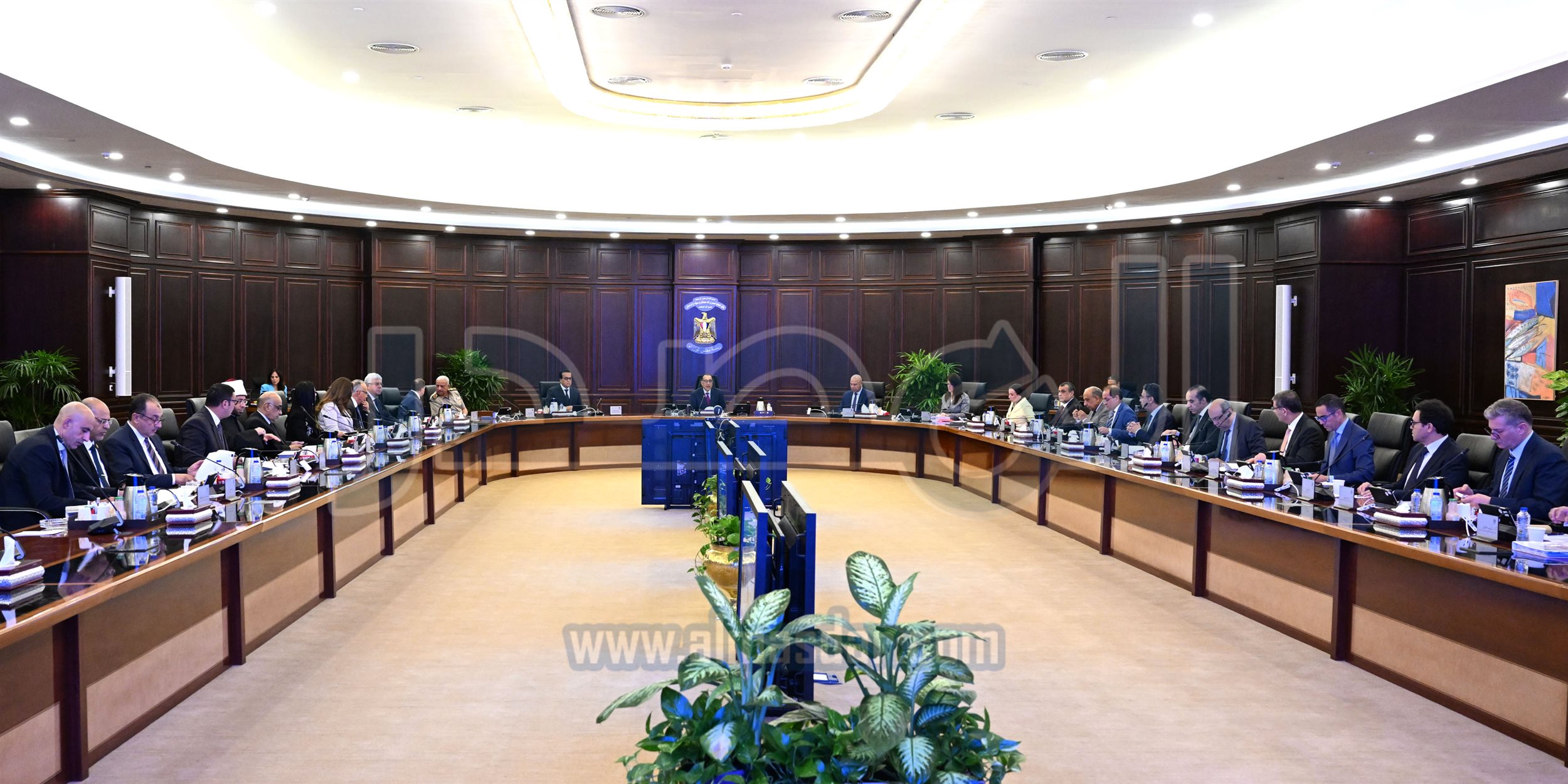 مجلس الوزراء يبدأ اجتماع الحكومة بمدينة العلمين الجديدة