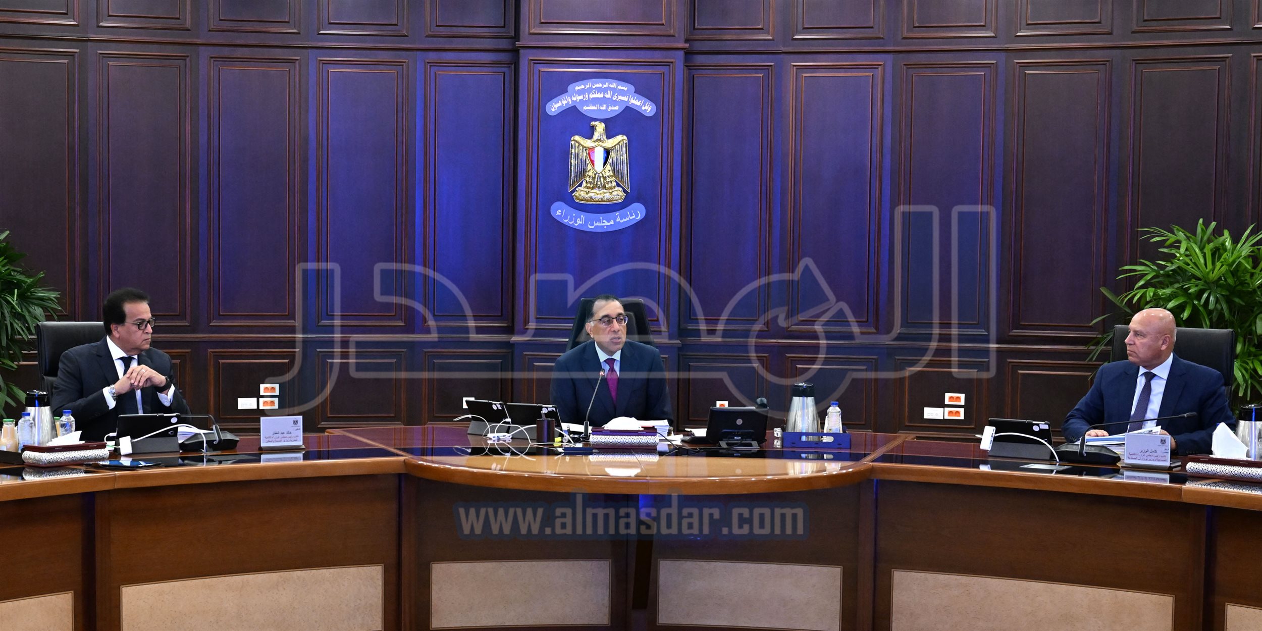 مجلس الوزراء يبدأ اجتماع الحكومة بمدينة العلمين الجديدة