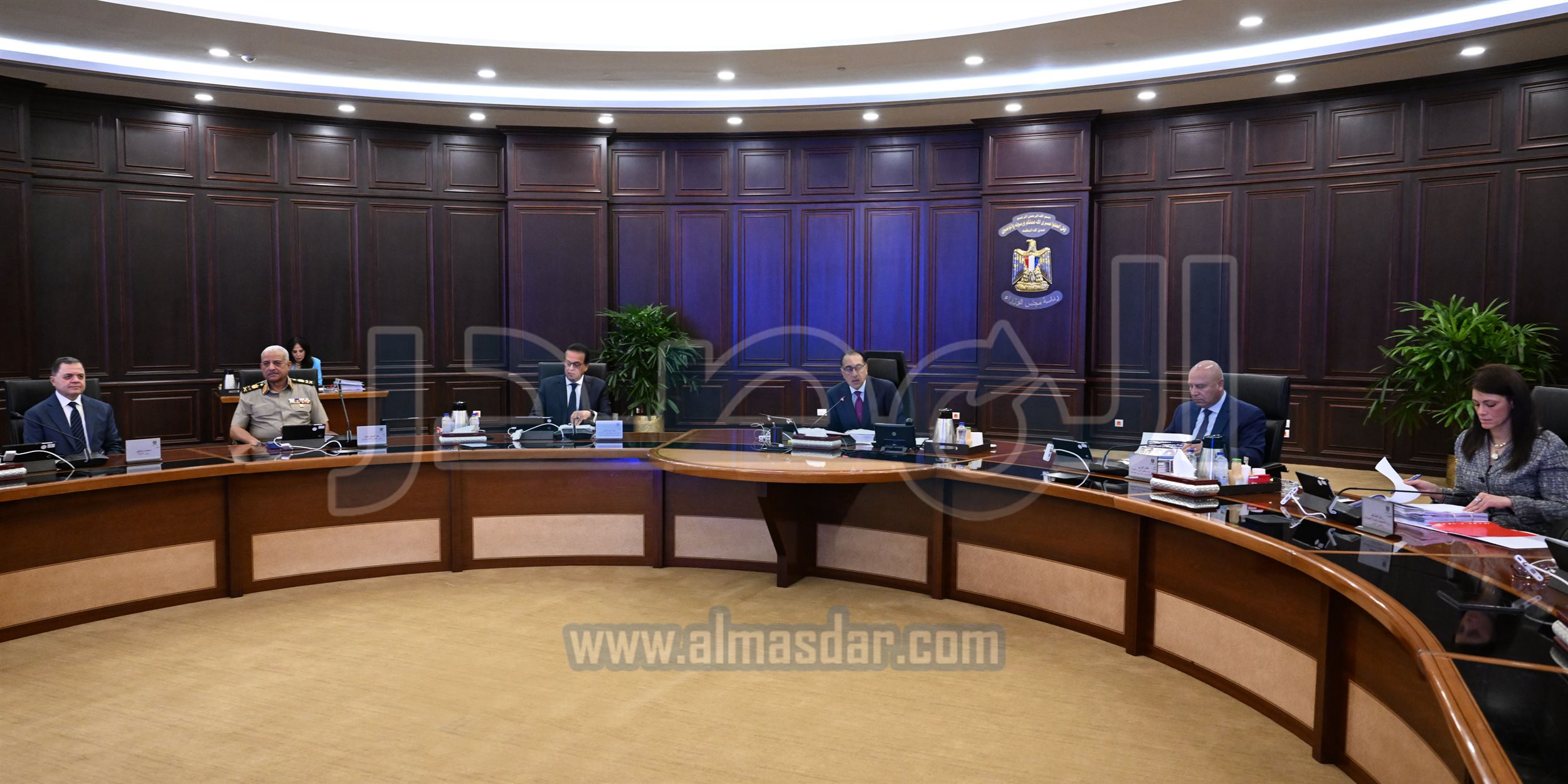 مجلس الوزراء يبدأ اجتماع الحكومة بمدينة العلمين الجديدة
