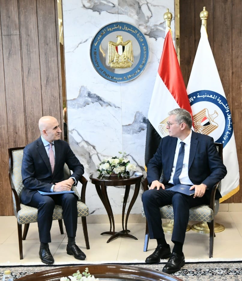 وزير البترول مع شركة ميدتيرا