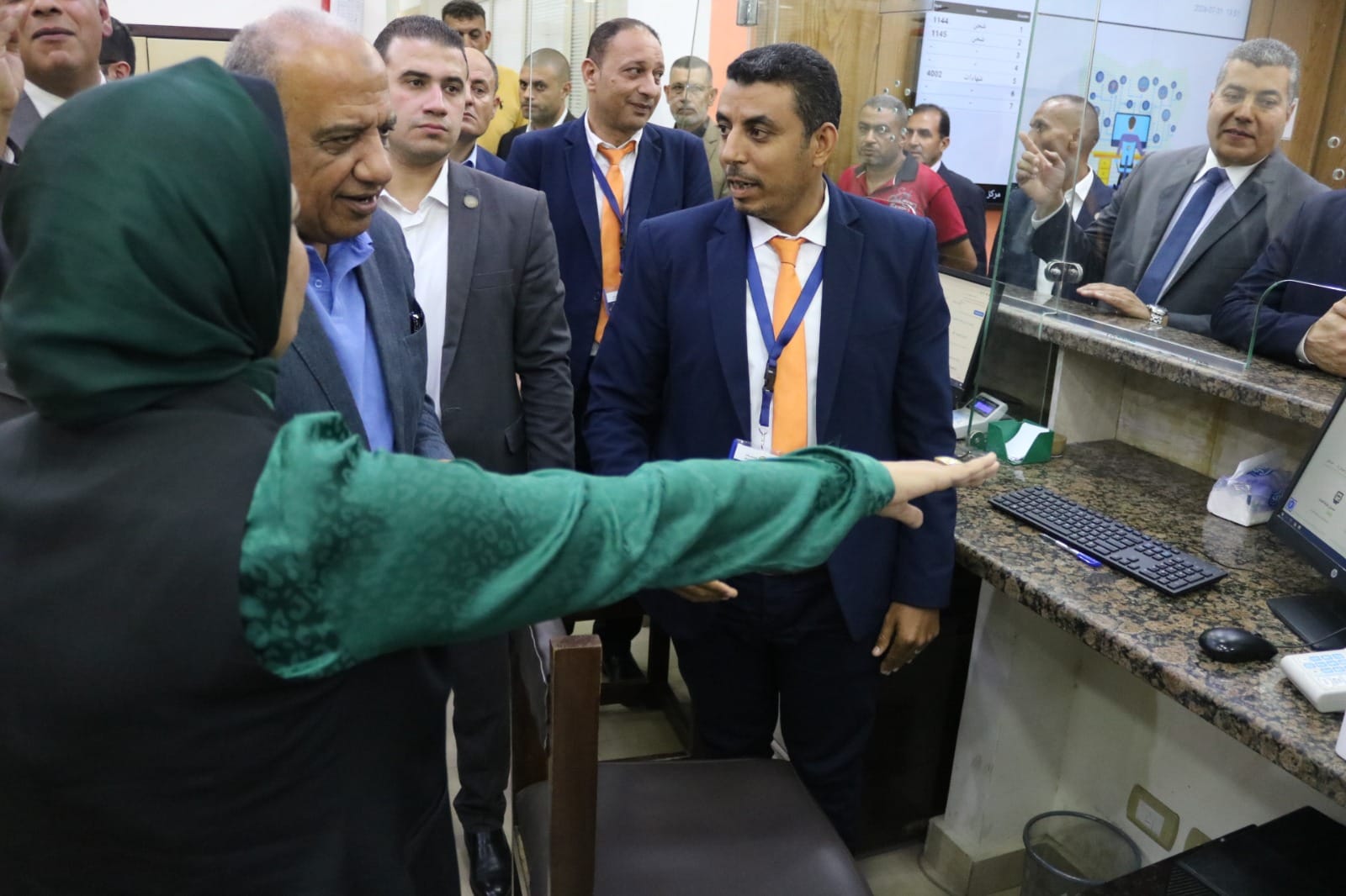 وزير الكهرباء يتفقد هندسة كهرباء برج العرب بالاسكندرية