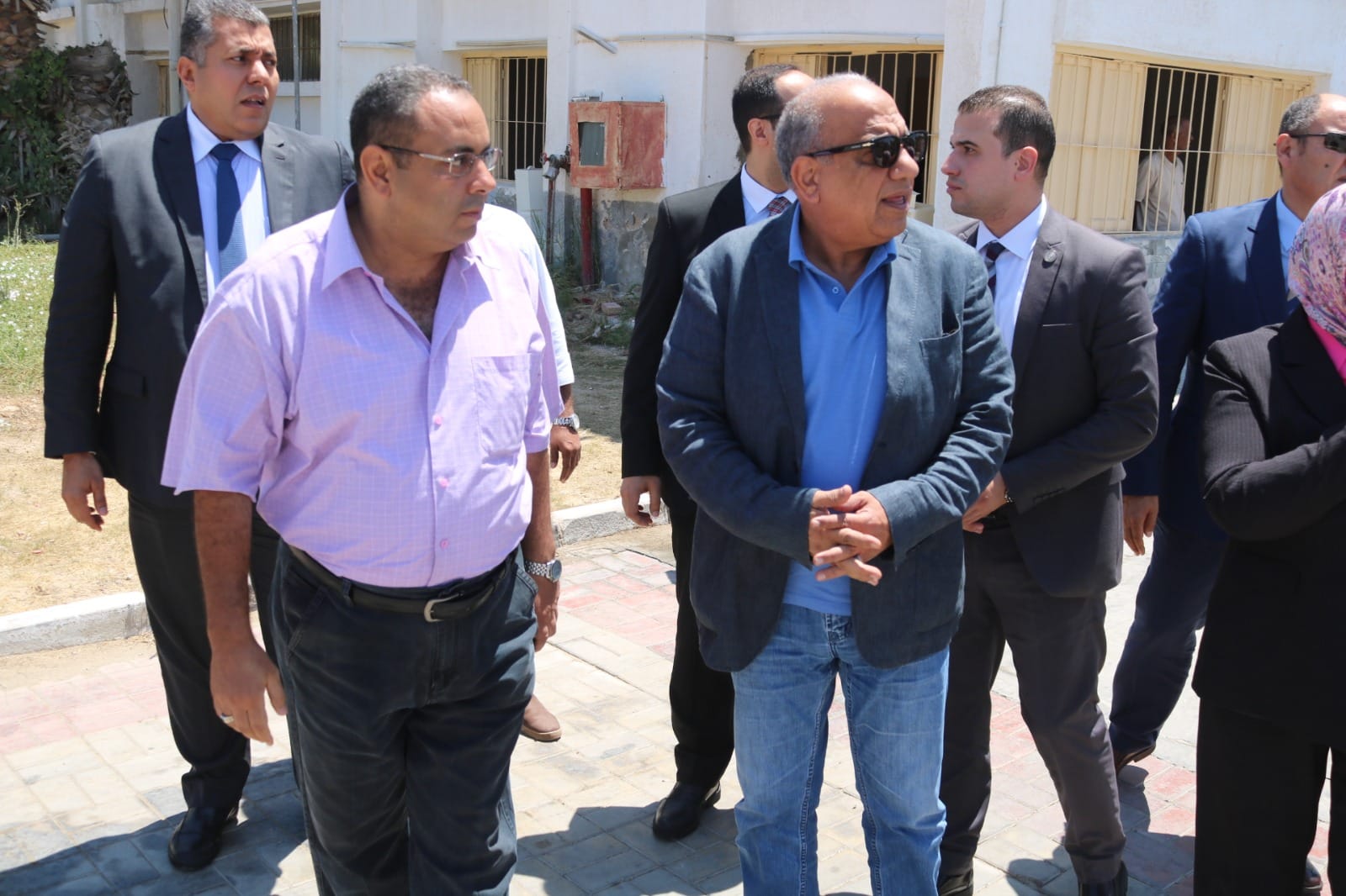 وزير الكهرباء يتفقد هندسة كهرباء برج العرب بالاسكندرية