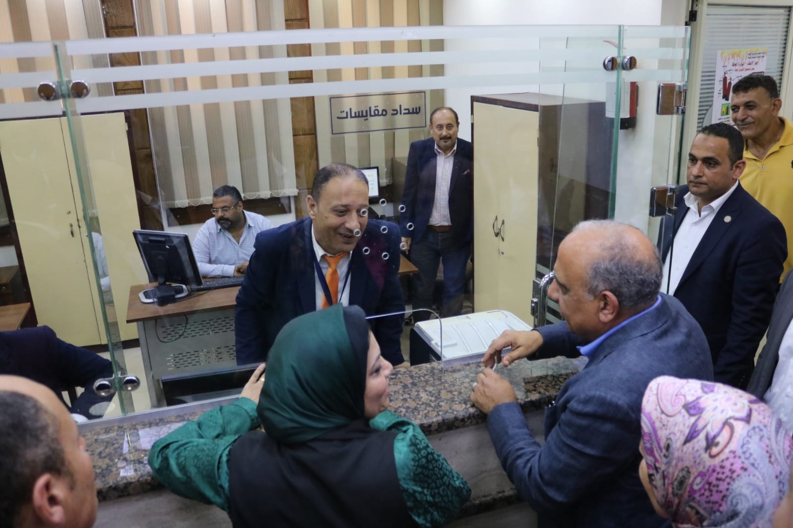وزير الكهرباء يتفقد هندسة كهرباء برج العرب بالاسكندرية