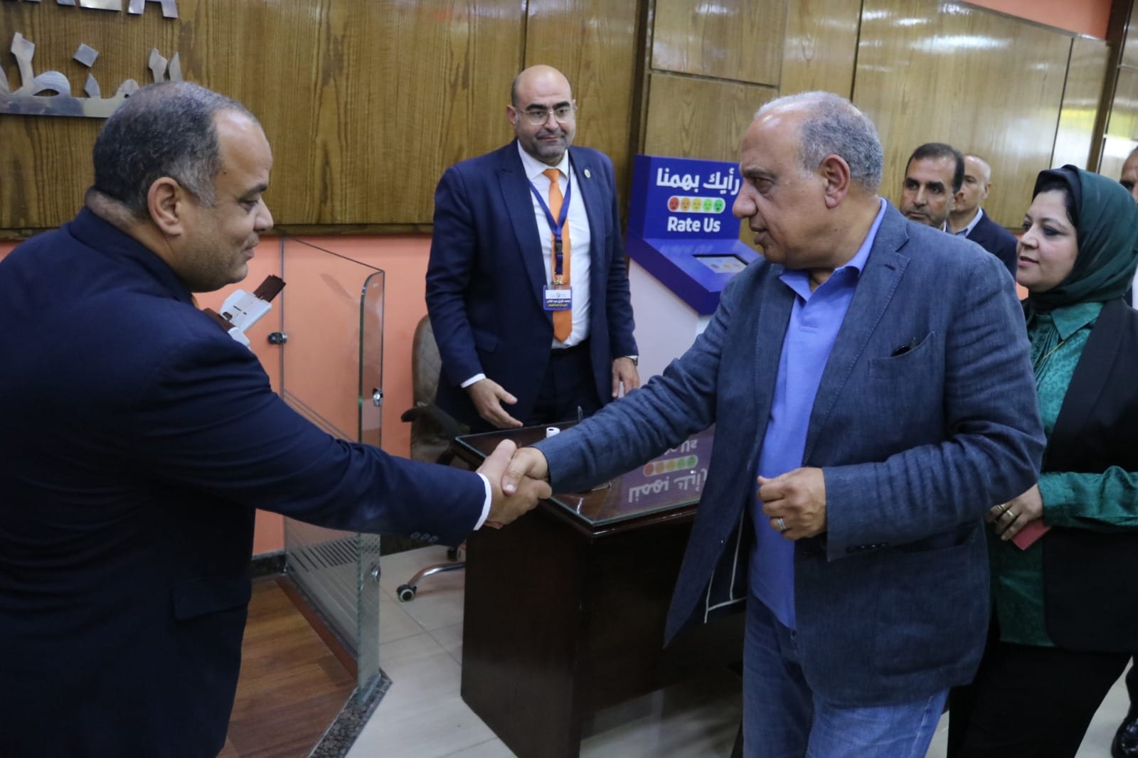 وزير الكهرباء يتفقد هندسة كهرباء برج العرب بالاسكندرية