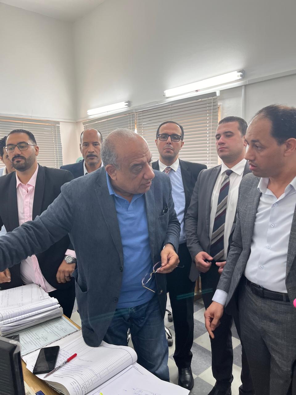 وزير الكهرباء يتفقد هندسة كهرباء برج العرب بالاسكندرية