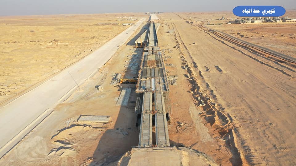 وزير الصناعة يتفقد مواقع العمل بمشروع الخط الأول للقطار الكهربائي السريع