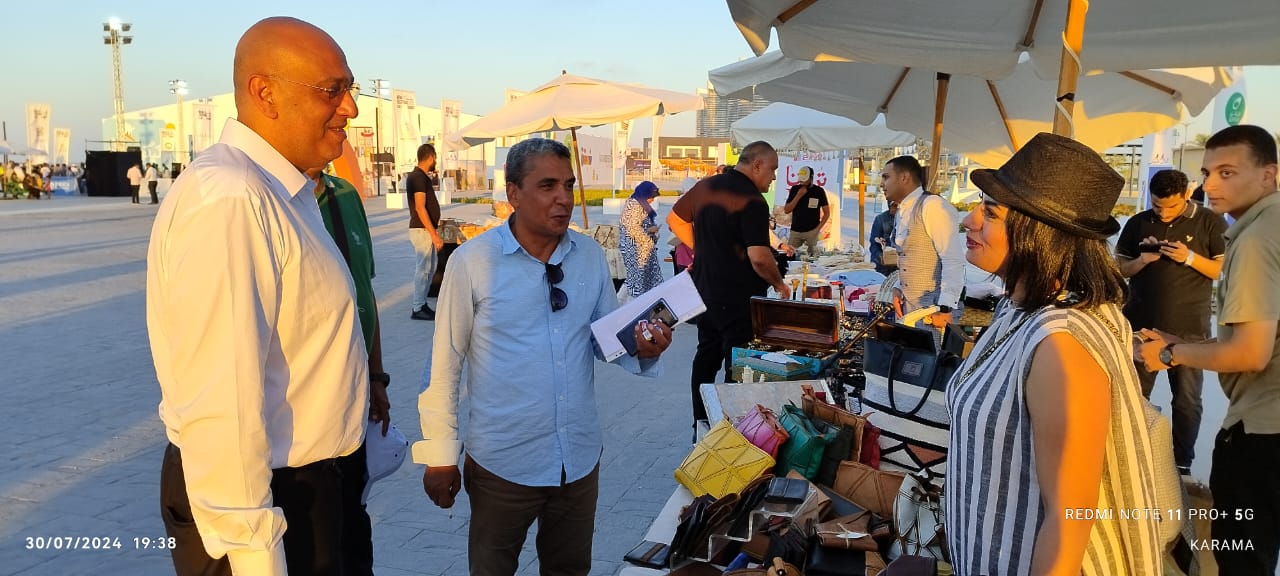 جهاز تنمية المشروعات يقيم نسخة مصغرة من معرض تراثنا