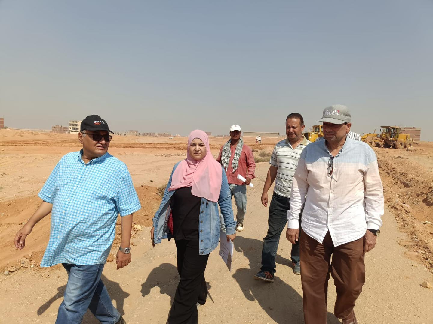 بدء تنفيذ مشروعات الطرق والمرافق الداخلية بمنطقة الرابية