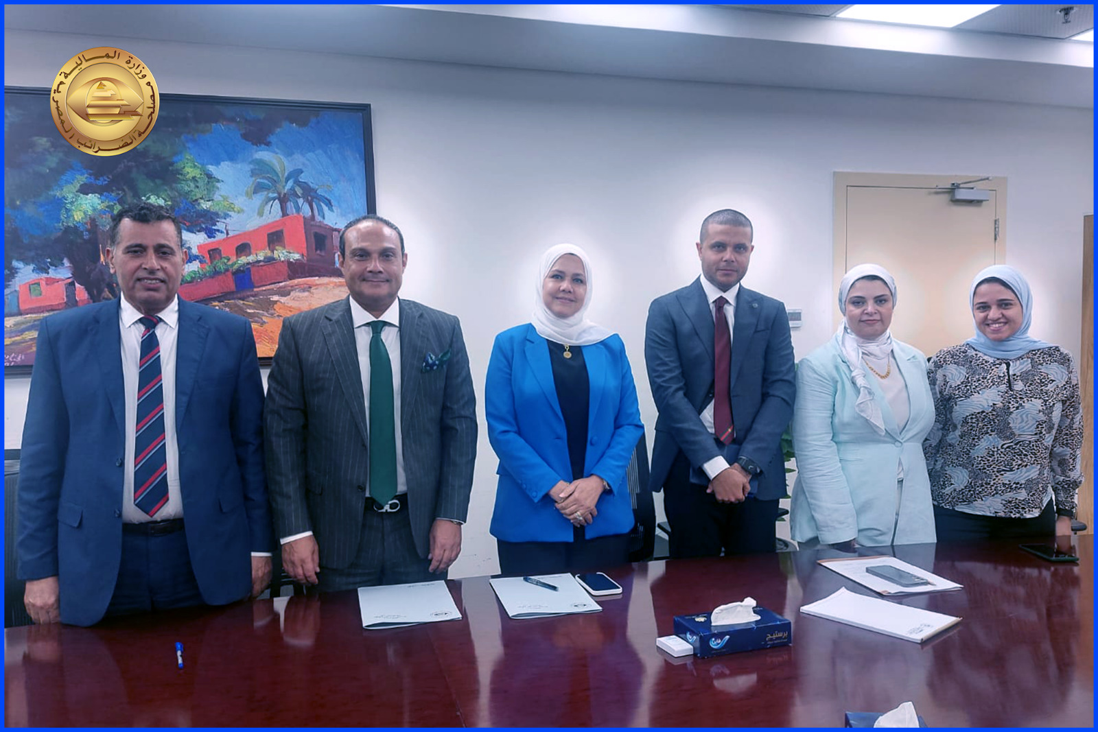 توقيع اتفاقية بين مصلحة الضرائب والمصرية للإيداع والقيد المركزي