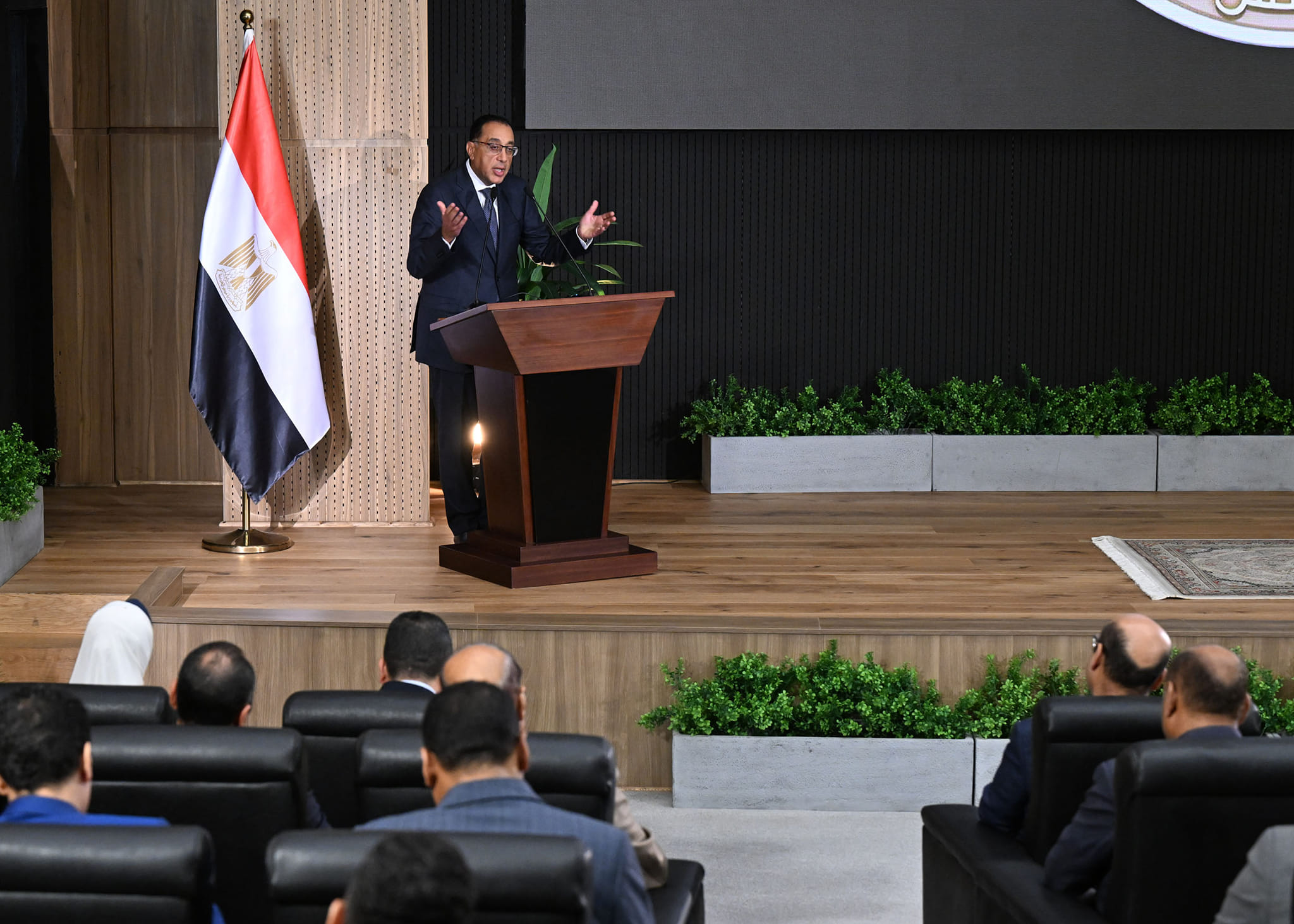 مؤتمر صحفي للدكتور مصطفى مدبولي بمقر مجلس الوزراء
