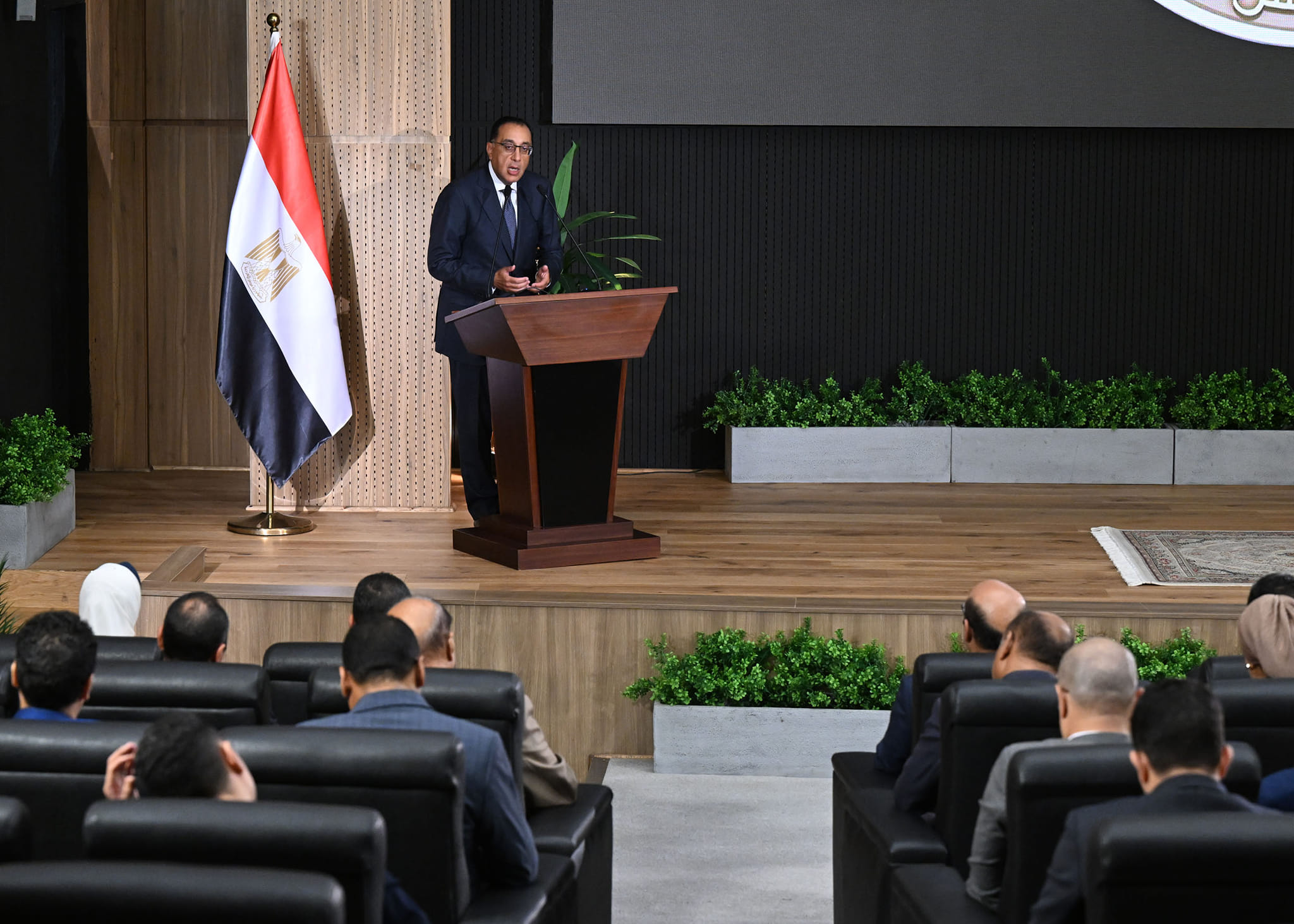 مؤتمر صحفي للدكتور مصطفى مدبولي بمقر مجلس الوزراء