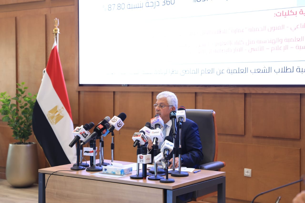 وزير التعليم العالي يعلن الحدود الدنيا لتنسيق المرحلة الأولى