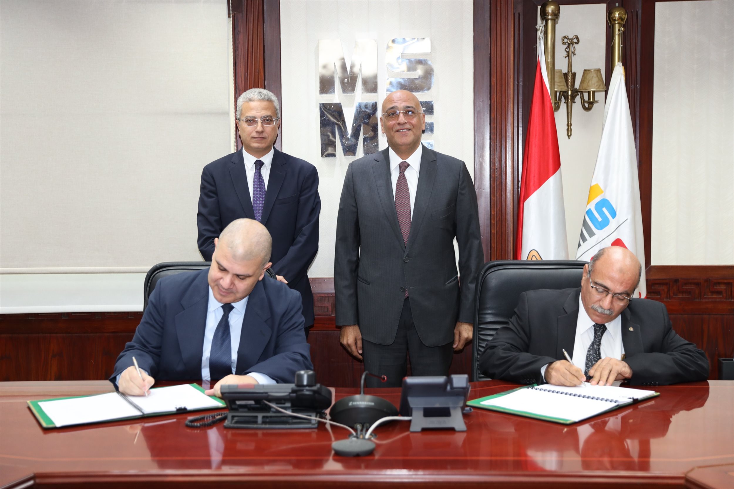 توقيع 3 عقود جديدة بين الجهاز وثلاث جمعيات أهلية