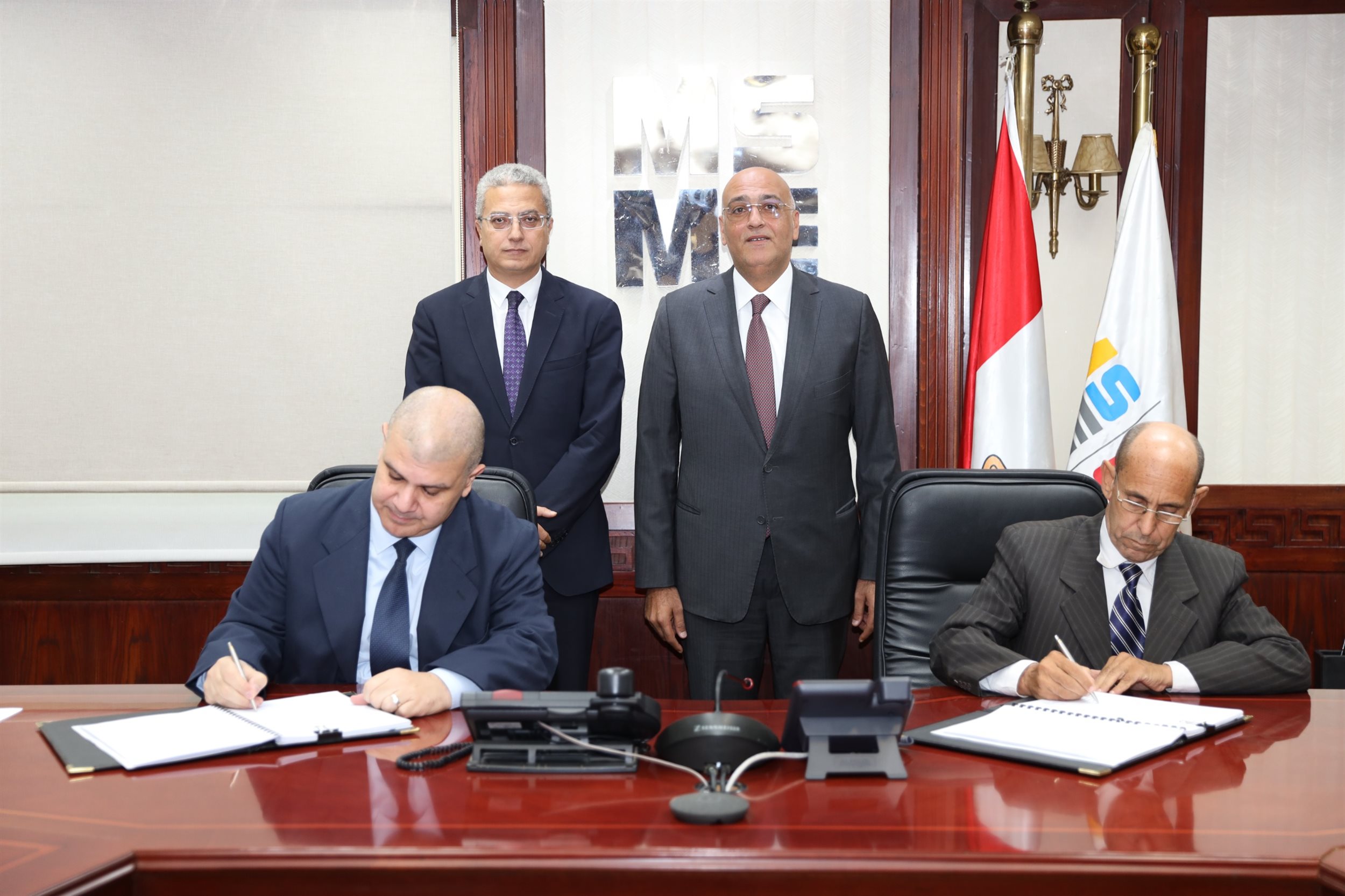 توقيع 3 عقود جديدة بين الجهاز وثلاث جمعيات أهلية