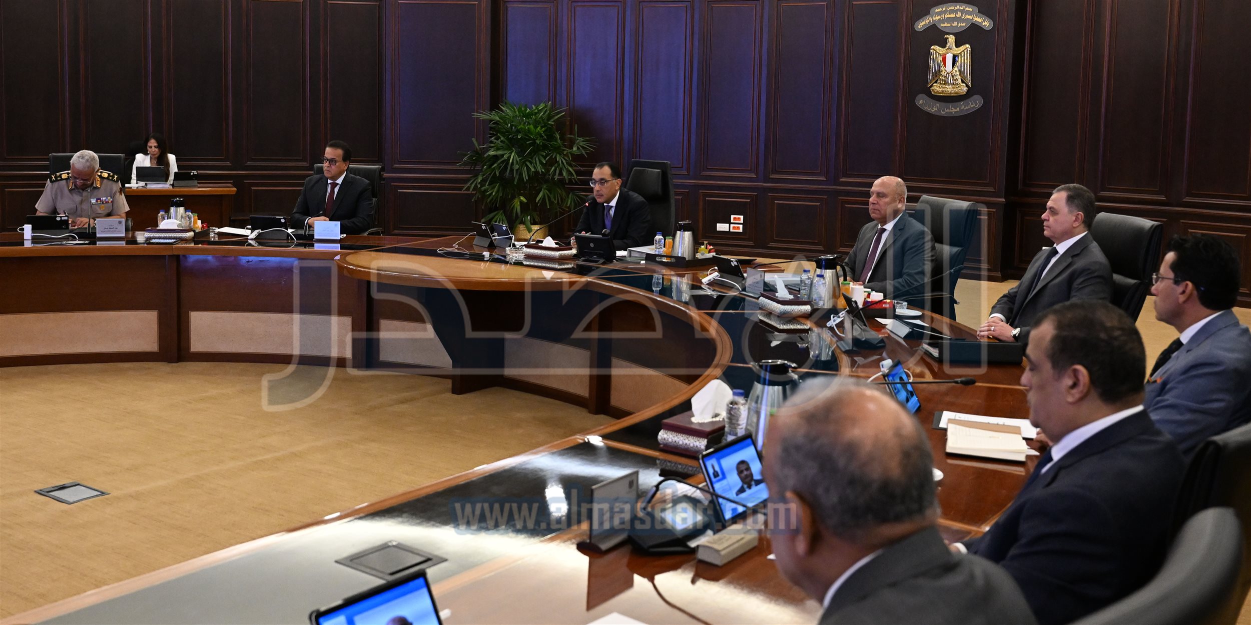 مجلس الوزراء يبدأ اجتماعه الأسبوعي بمدينة العلمين الجديدة