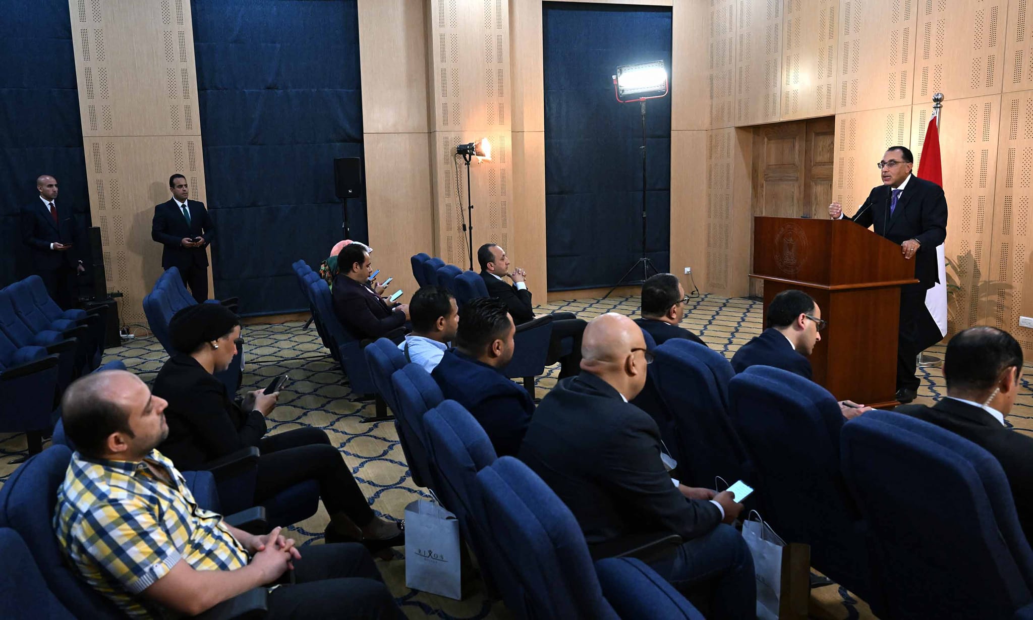 المؤتمر الصحفي لرئيس مجلس الوزراء