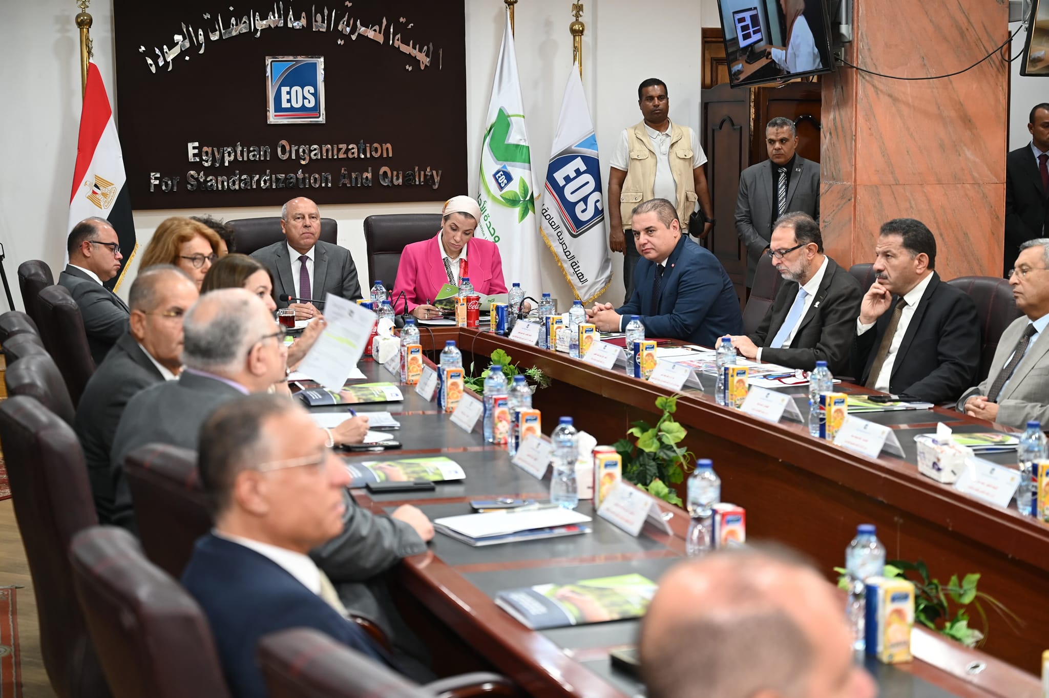 احتفال الهيئة المصرية العامة للمواصفات والجودة بإصدار أول تقرير لبصمتها الكربونية