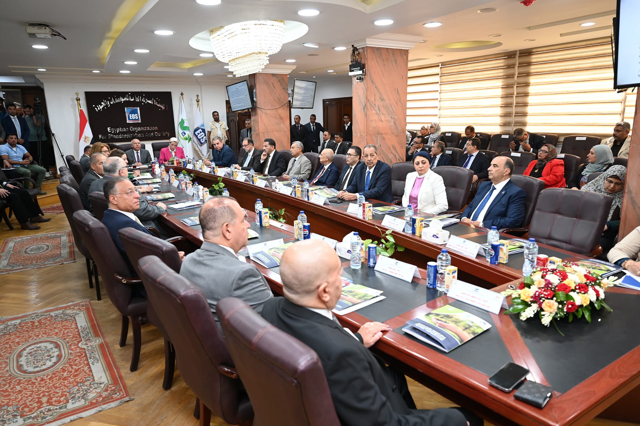 احتفال الهيئة المصرية العامة للمواصفات والجودة بإصدار أول تقرير لبصمتها الكربونية