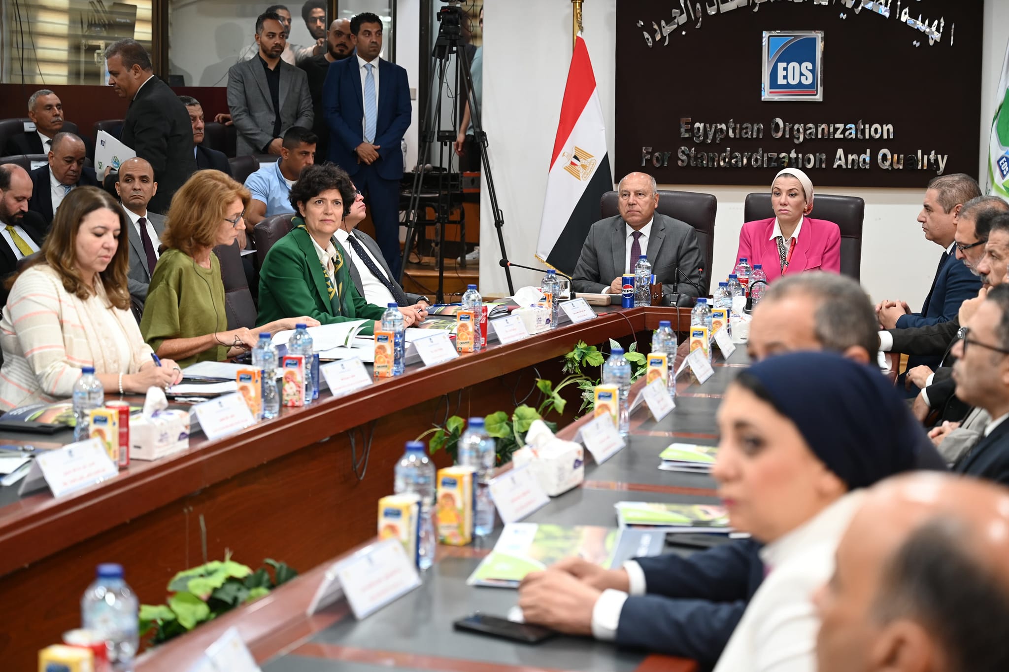 احتفال الهيئة المصرية العامة للمواصفات والجودة بإصدار أول تقرير لبصمتها الكربونية
