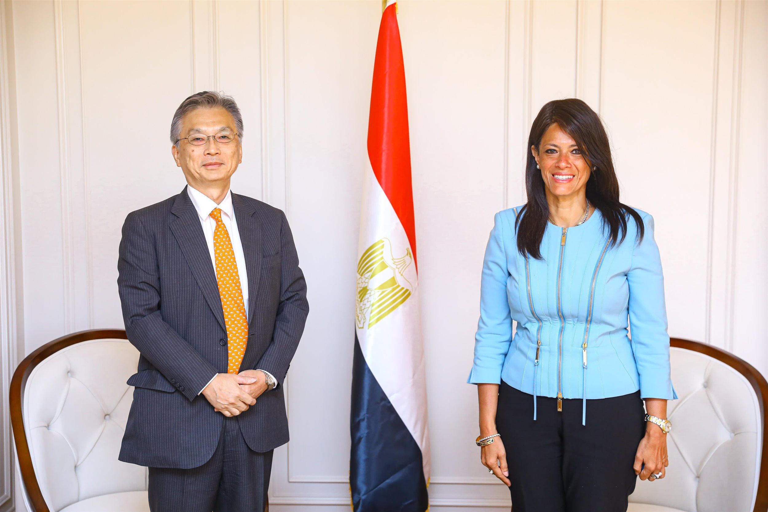 المشاط في اجتماع مع الحكومة والمؤسسات المالية اليابانية