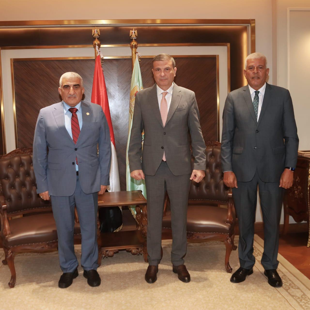 وزير الزراعة يلتقي مدير منظمة أكساد