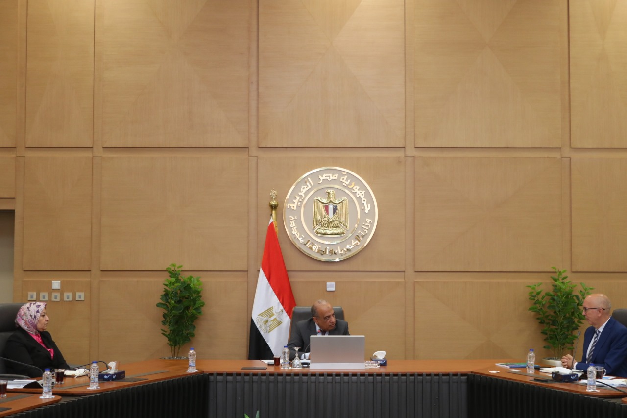 وزير الكهرباء في اجتماع مع وفد البنك الدولى