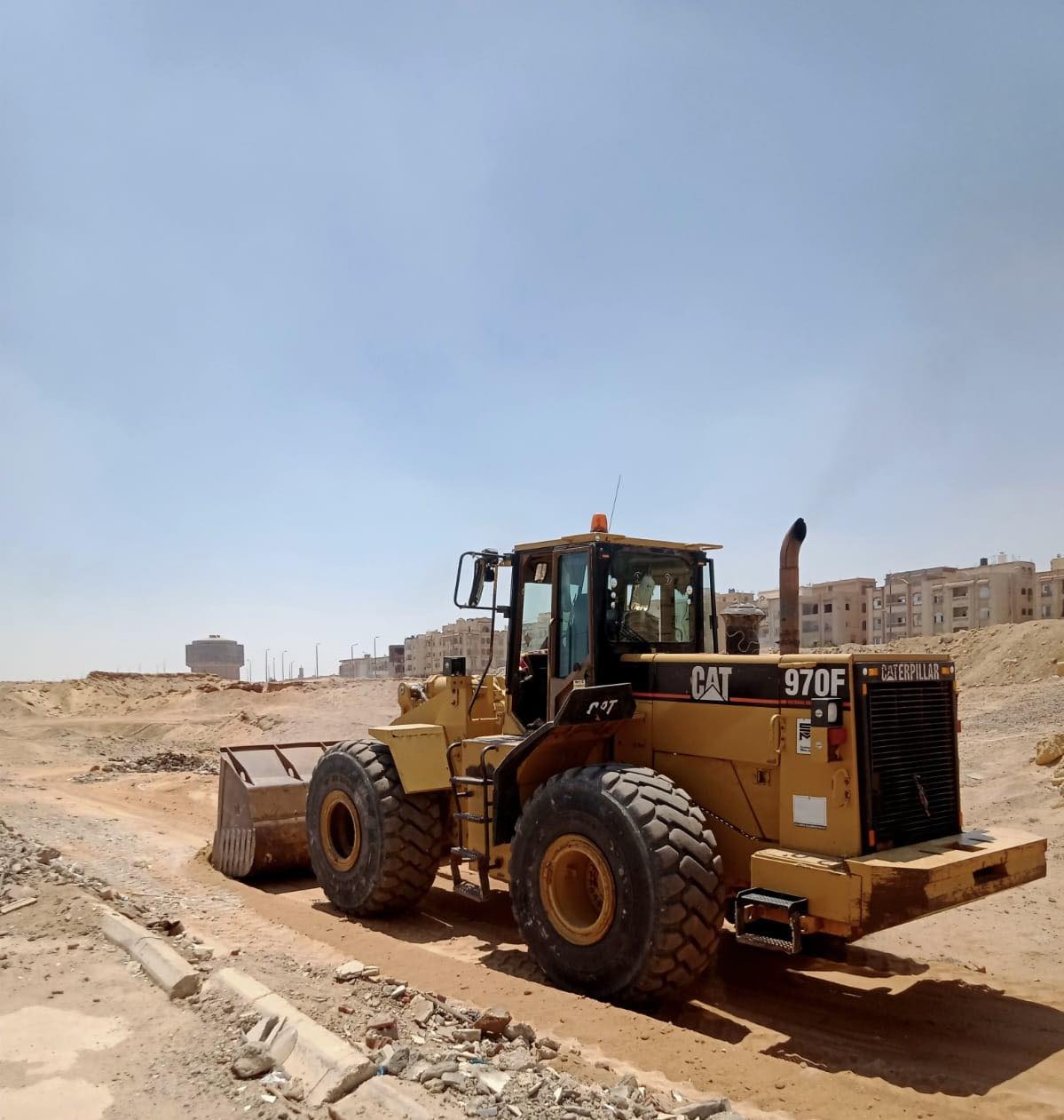 بدء تنفيذ شبكة الصرف الصحي الداخلية بمنطقة الرابية