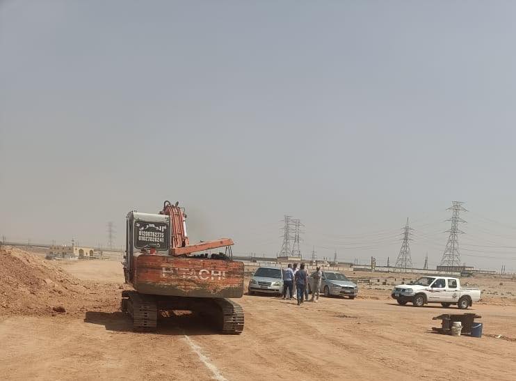 بدء تنفيذ شبكة الصرف الصحي الداخلية بمنطقة الرابية