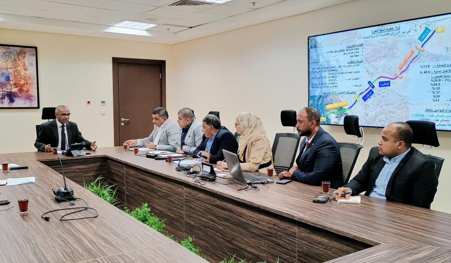 إسماعيل يتابع موقف تنفيذ المنظومة الدائمة لتغذية العاصمة