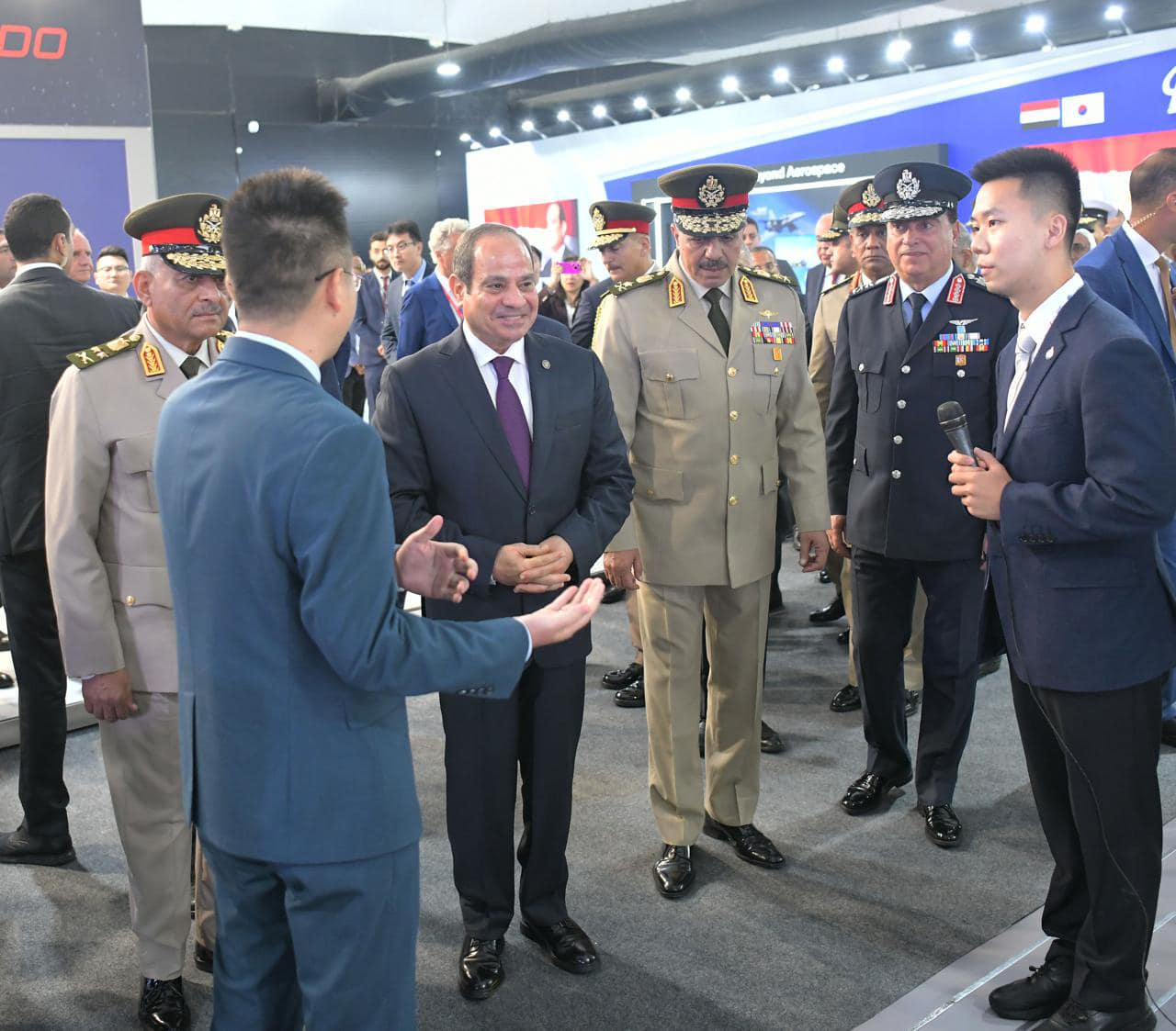 السيسي يشهد انطلاق معرض مصر الدولي للطيران والفضاء 2024