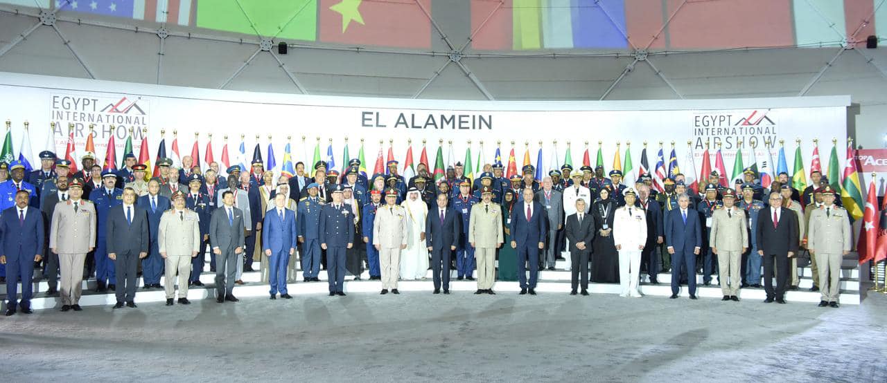 السيسي يشهد انطلاق معرض مصر الدولي للطيران والفضاء 2024