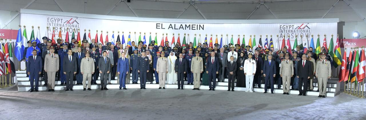 السيسي يشهد انطلاق معرض مصر الدولي للطيران والفضاء 2024