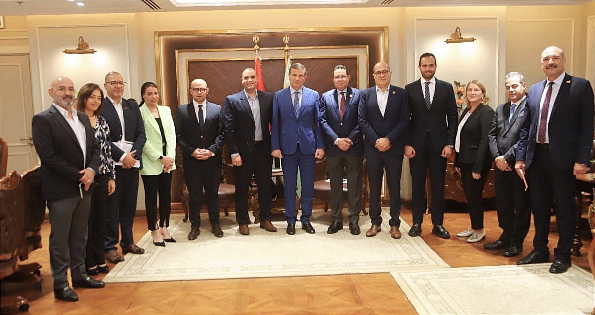 وزير الزراعة يجتمع مع أعضاء الغرفة التجارية الالمانية