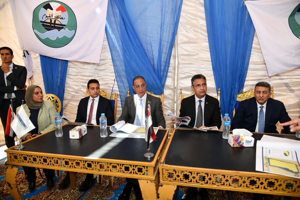 وزير التموين ومحافظ الفيوم يتفقدان مشروع المستودع بالفيوم