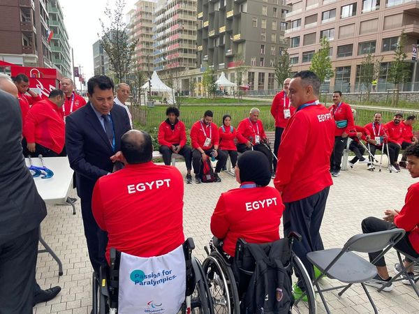 صبحي ورئيس البارالمبية يكرمان الأبطال المصريين بمكافآت