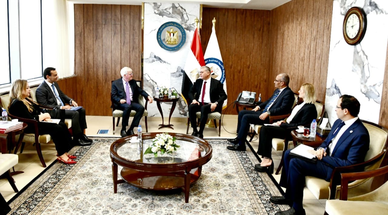 وزير البترول يلتقي نائب رئيس ميثانكس العالمية