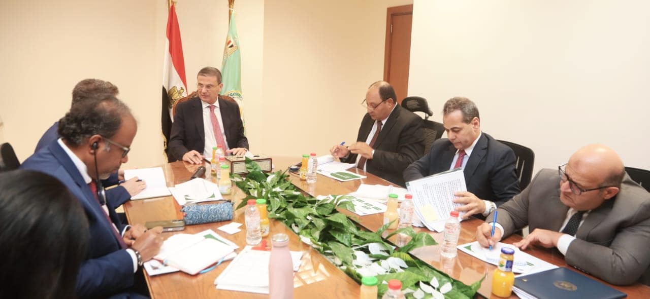 وزير الزراعة يستقبل بعثة البنك الدولي