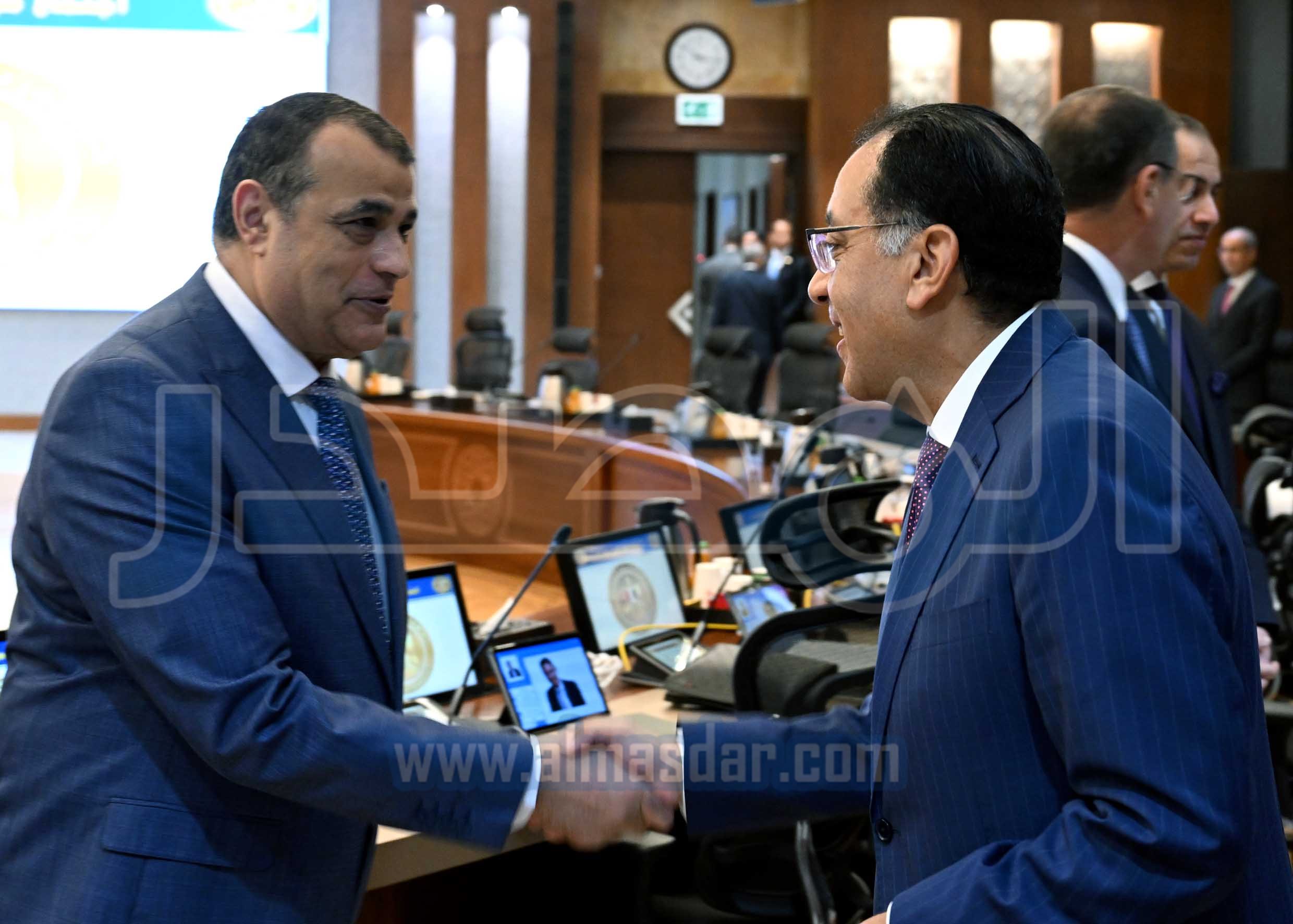 اجتماع رئيس مجلس الوزراء بالعاصمة الإدارية الجديدة