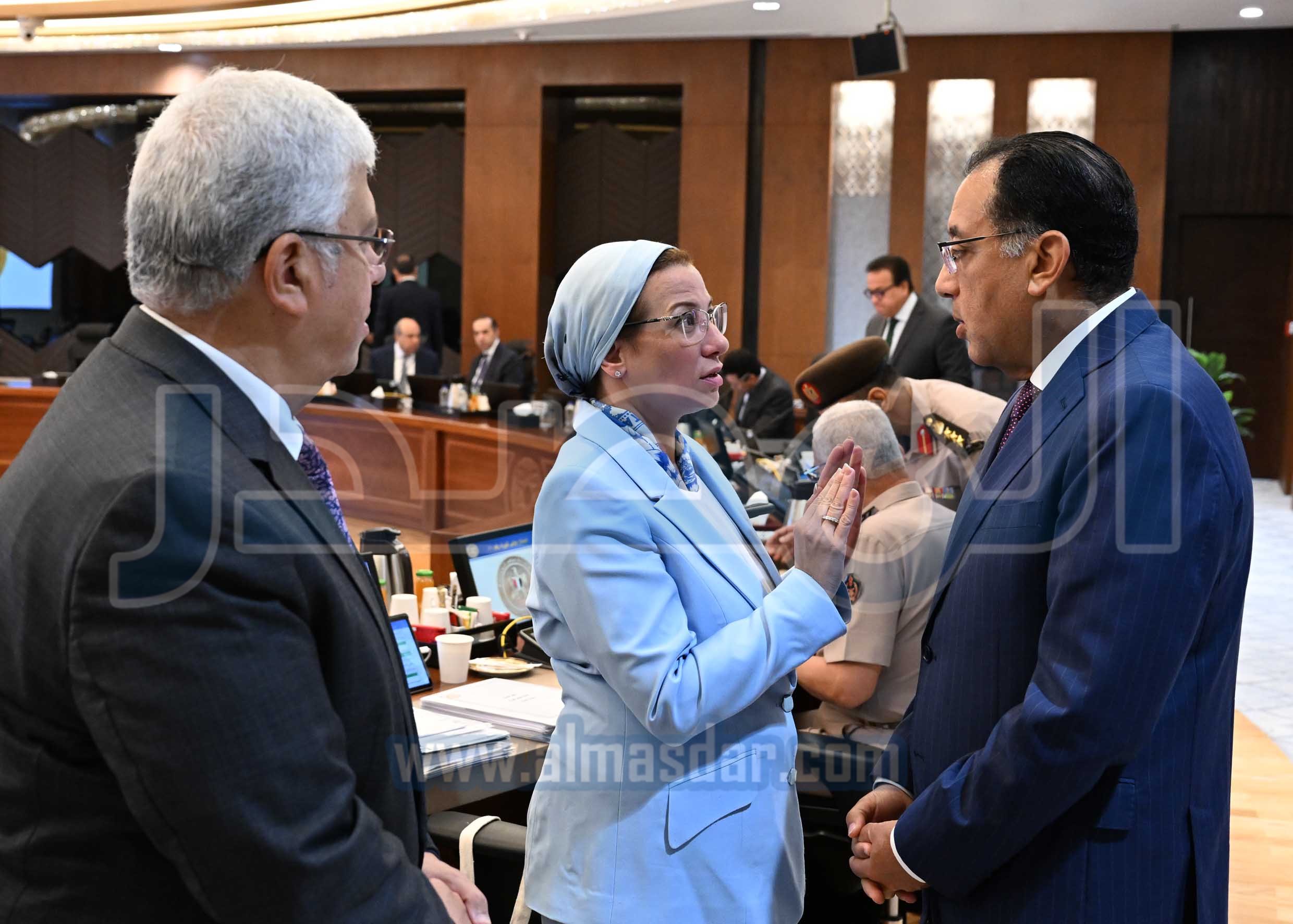 اجتماع رئيس مجلس الوزراء بالعاصمة الإدارية الجديدة