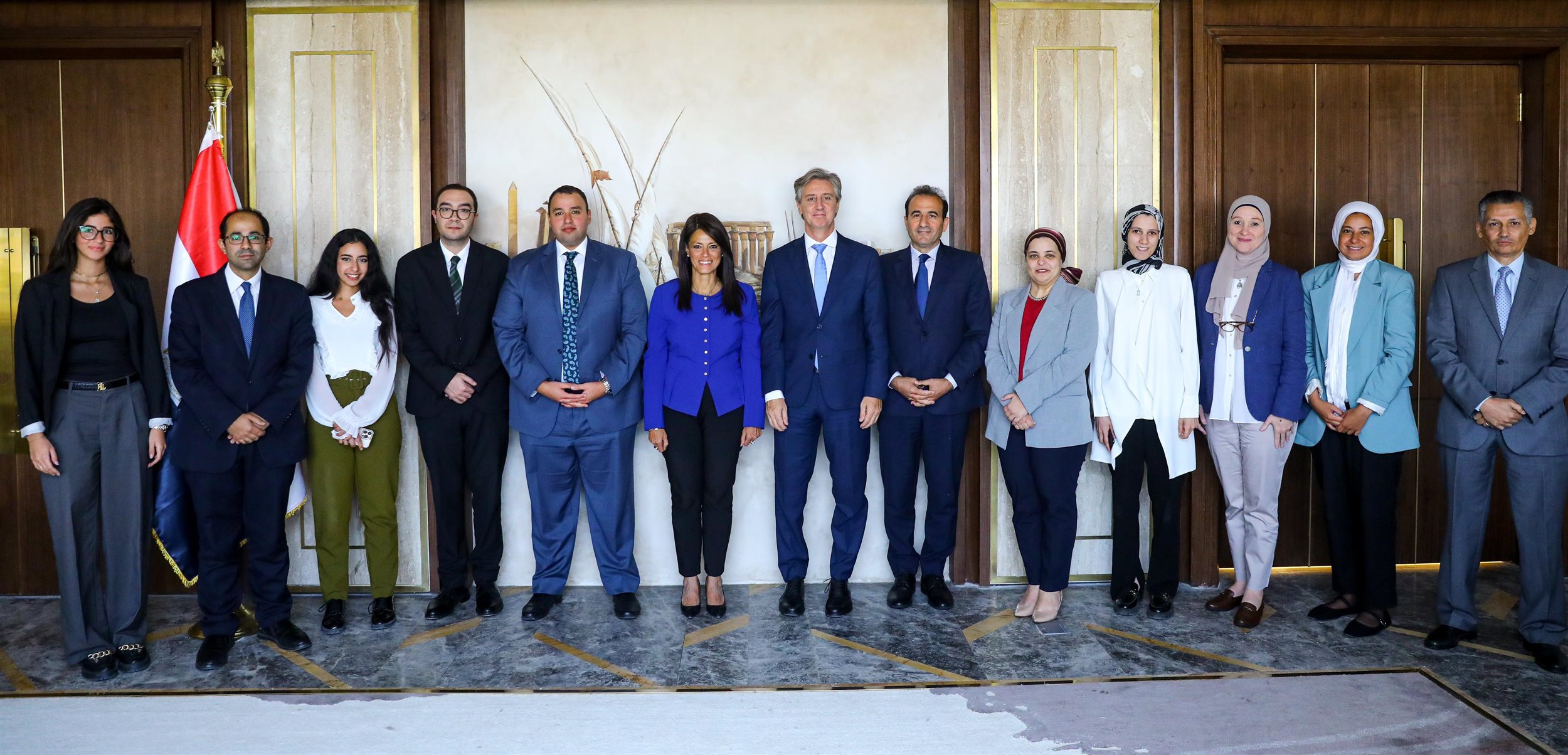 وزيرة التخطيط تستقبل ممثلي برنامج الأمم المتحدة الإنمائي UNDP