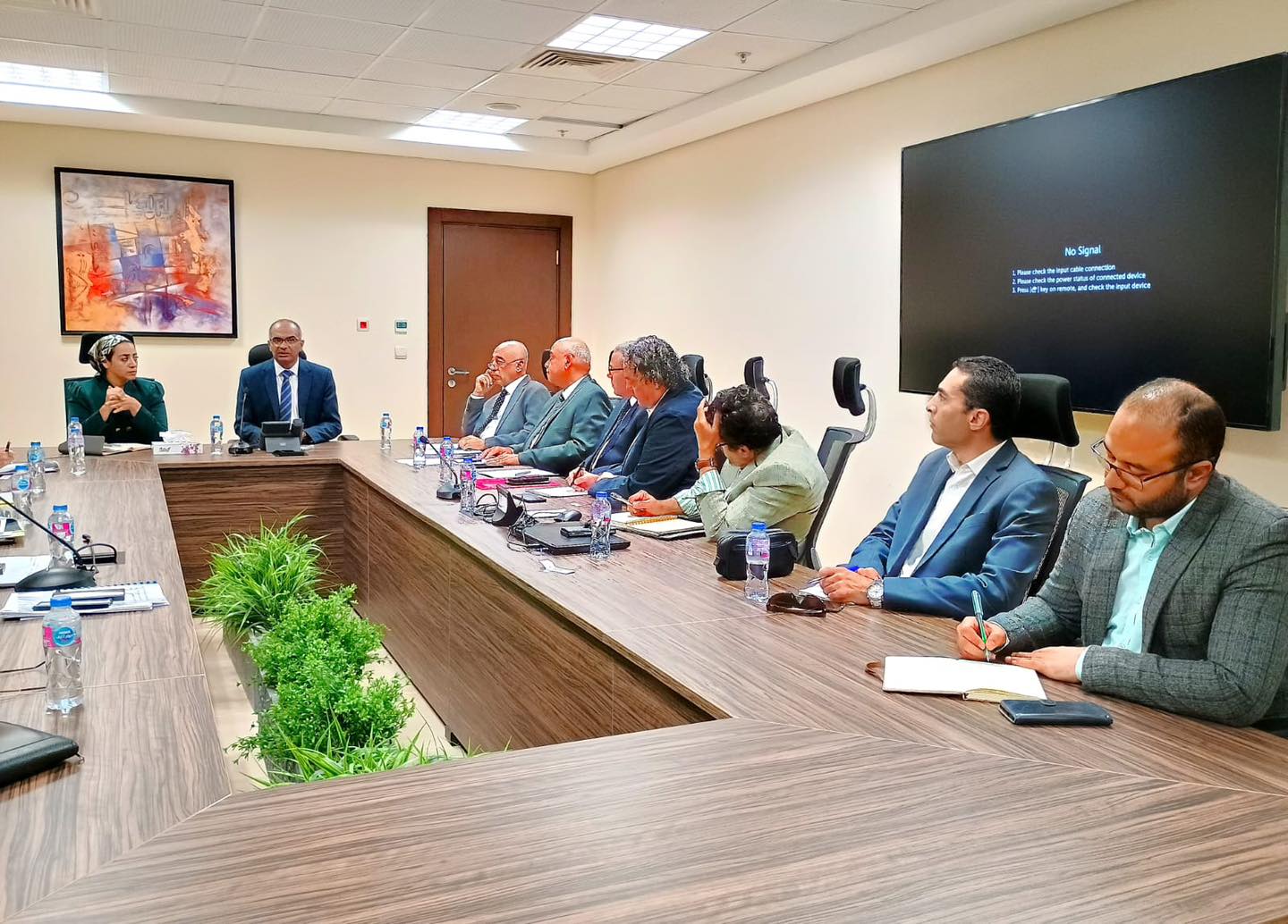 تعاون بين الإسكان وجنوب سيناء لإعادة تأهيل محطة الصرف الصحي بدهب