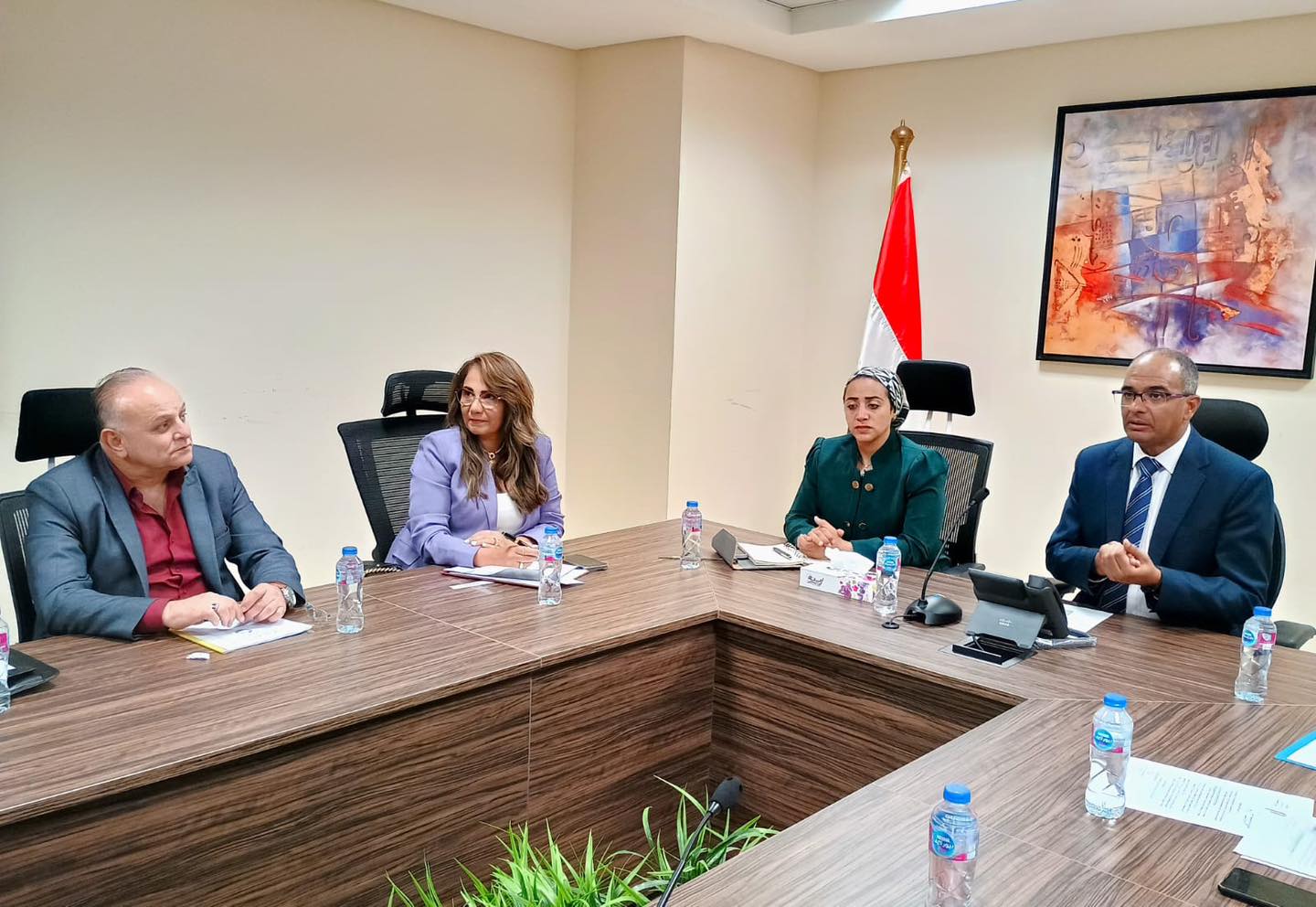 تعاون بين الإسكان وجنوب سيناء لإعادة تأهيل محطة الصرف الصحي بدهب