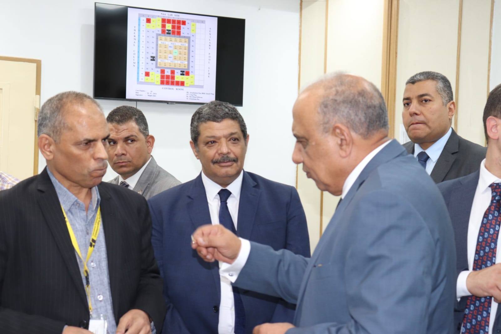 وزير الكهرباء يتفقد مدينة العلوم النووية بمنطقة أنشاص